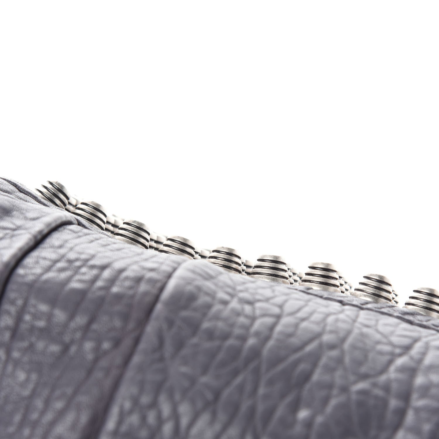 Alexander Wang Pebbled Lambskin Rockie Tundra Antique Silver Hardware 8 of 10