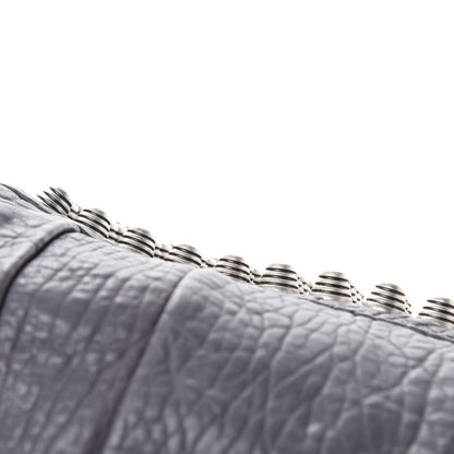 Alexander Wang Pebbled Lambskin Rockie Tundra Antique Silver Hardware 8 of 10
