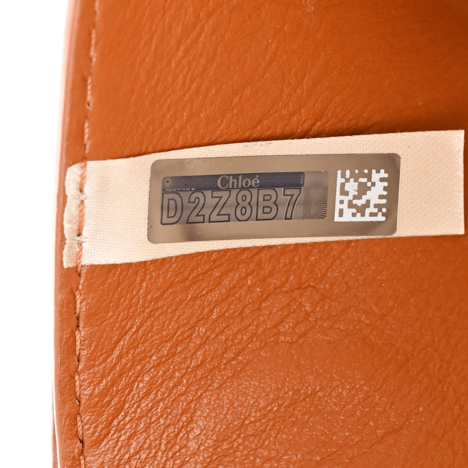 Chloe Raffia Smooth Calfskin Medium Sense Basket Caramel 7 of 15