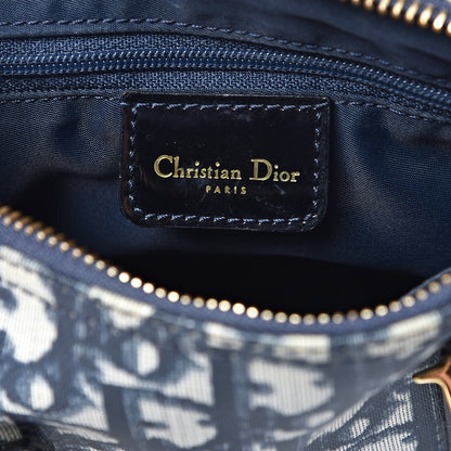 Christian Dior Monogram Boston Navy Blue 5 of 12