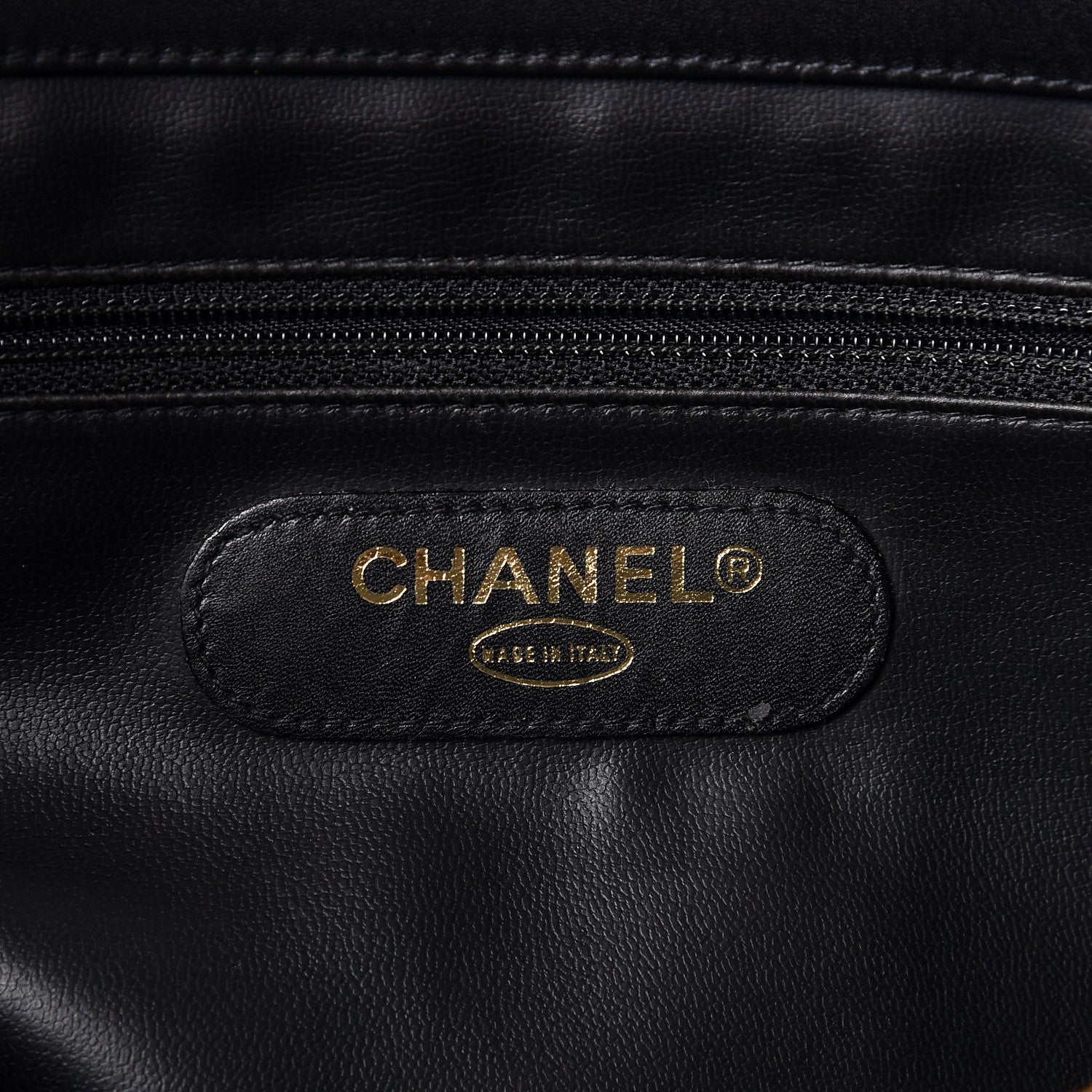 Chanel Calfskin Stitched XL Weekender Black 5 of 9