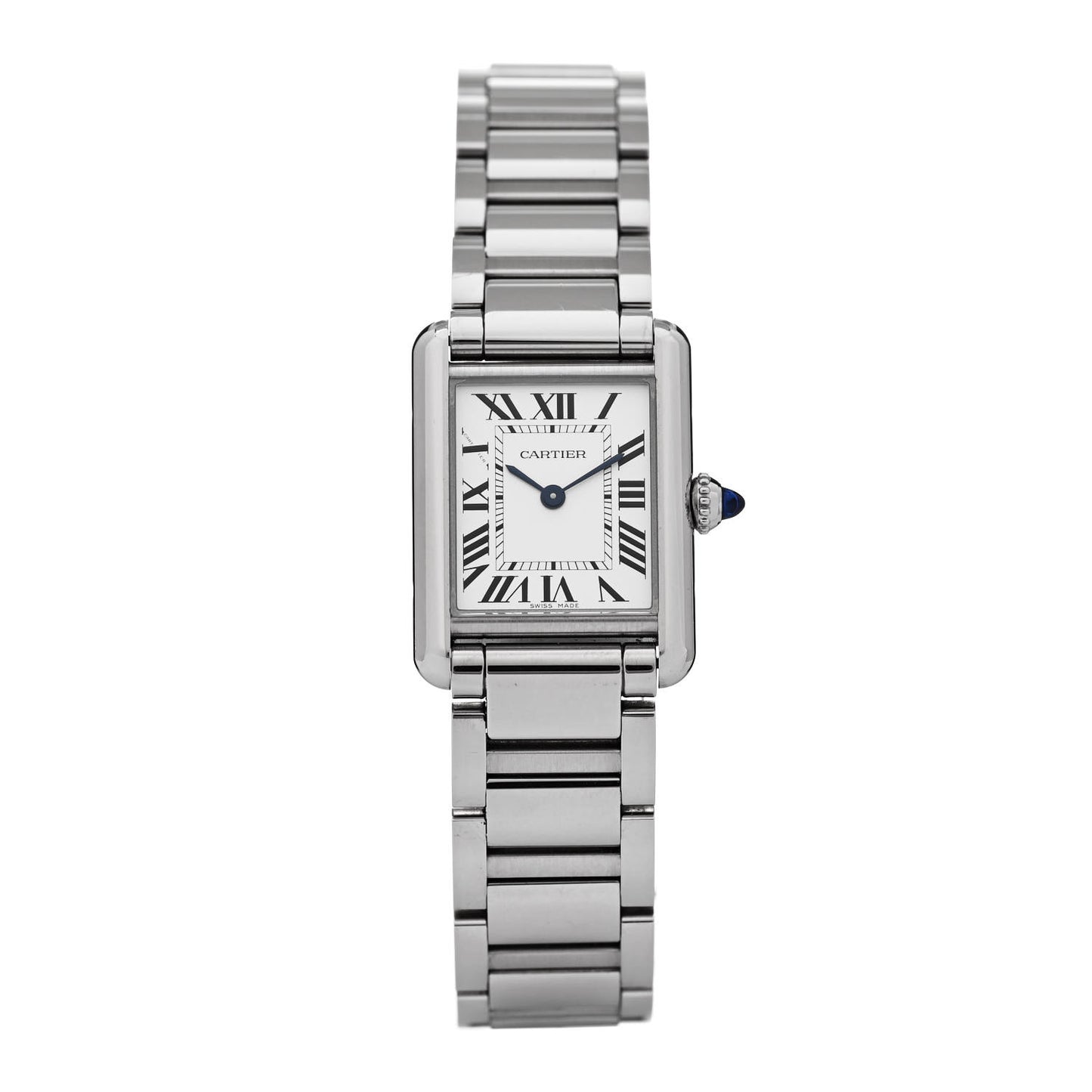 Stainless Steel 22mm Tank Must Quartz Watch