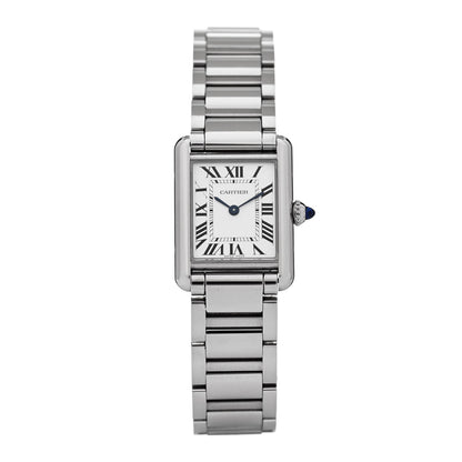 Cartier Stainless Steel 22mm Tank Must Quartz Watch 1 of 5