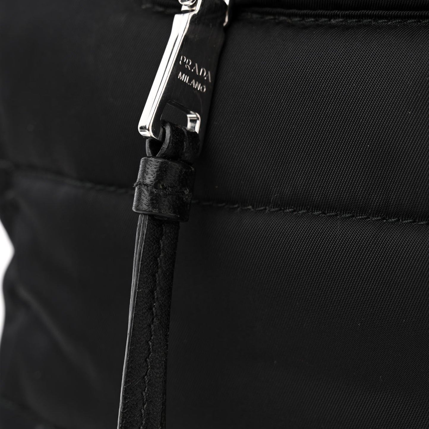 Tessuto Nylon Bomber Tote Black