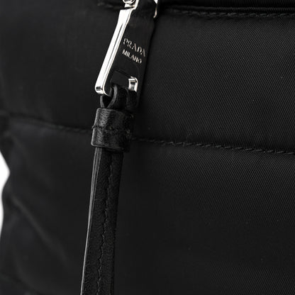Prada Tessuto Nylon Bomber Tote Black 10 of 12