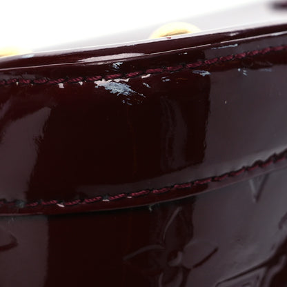 Louis Vuitton Vernis Alma BB Griotte 13 of 18