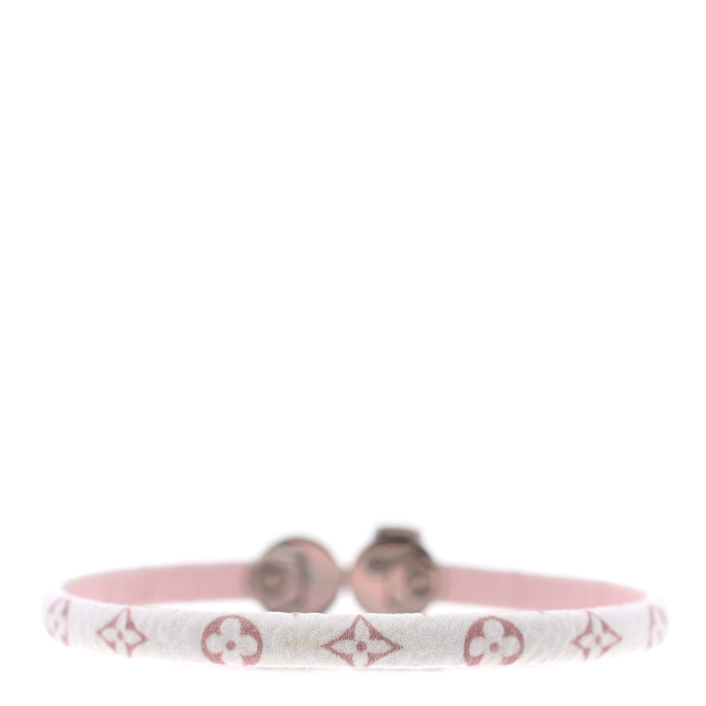 Monogram Mini Historic Bracelet 19 White