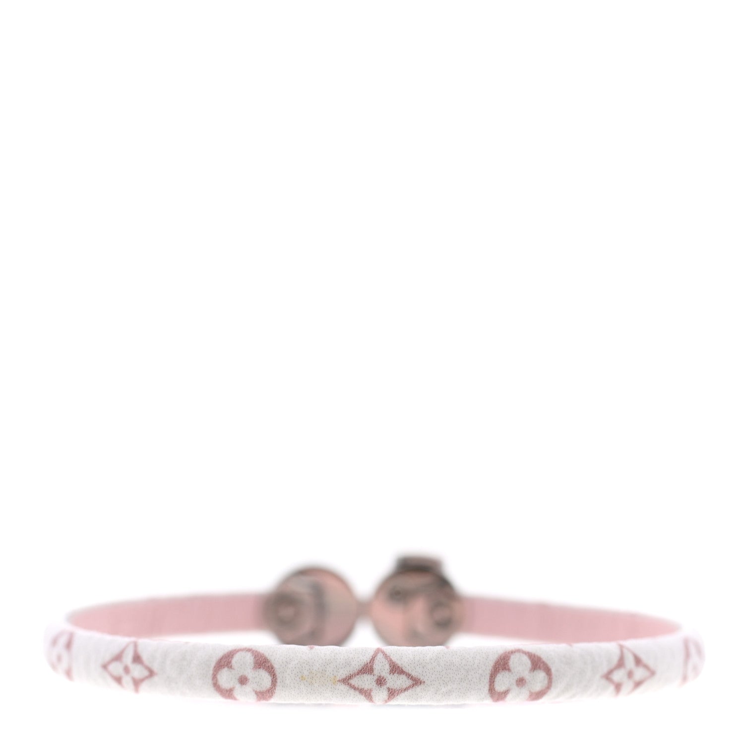 Louis Vuitton Monogram Mini Historic Bracelet 19 White 3 of 7