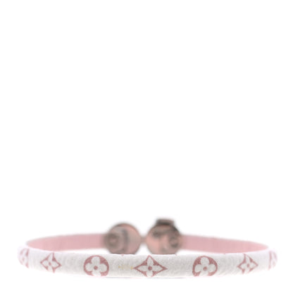 Louis Vuitton Monogram Mini Historic Bracelet 19 White 3 of 7