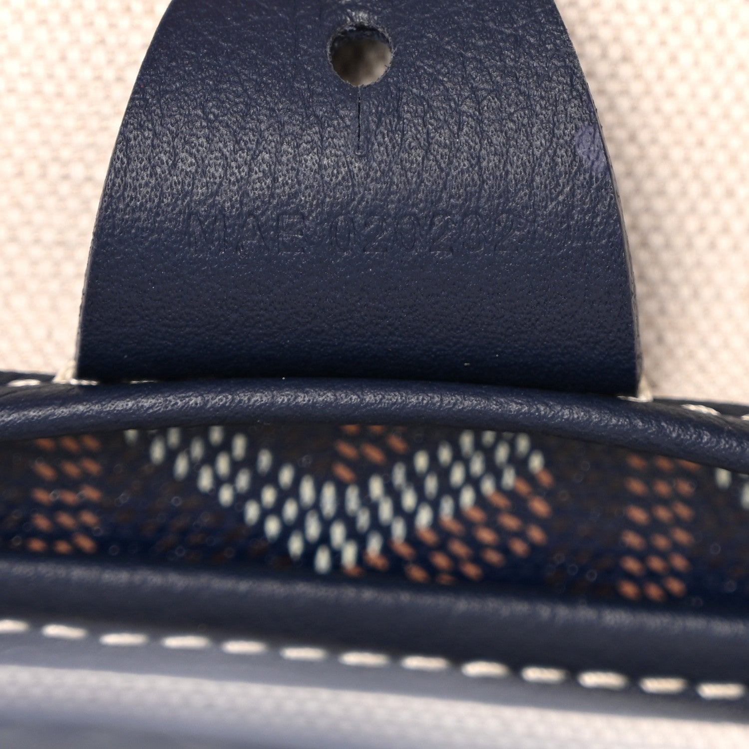 Goyard Goyardine Artois PM Navy 7 of 12