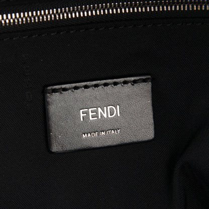 Fendi Nylon Vitello Liberty Face No Words Backpack Black 6 of 7