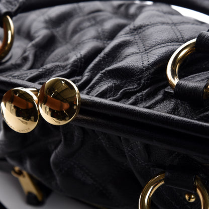 Marc Jacobs Calfskin Quilted Stam Black 11 of 13