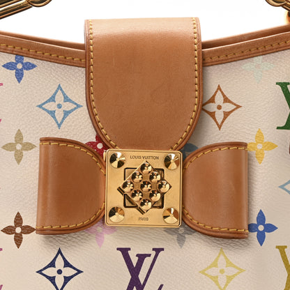 Louis Vuitton Monogram Multicolor Annie MM White 8 of 10