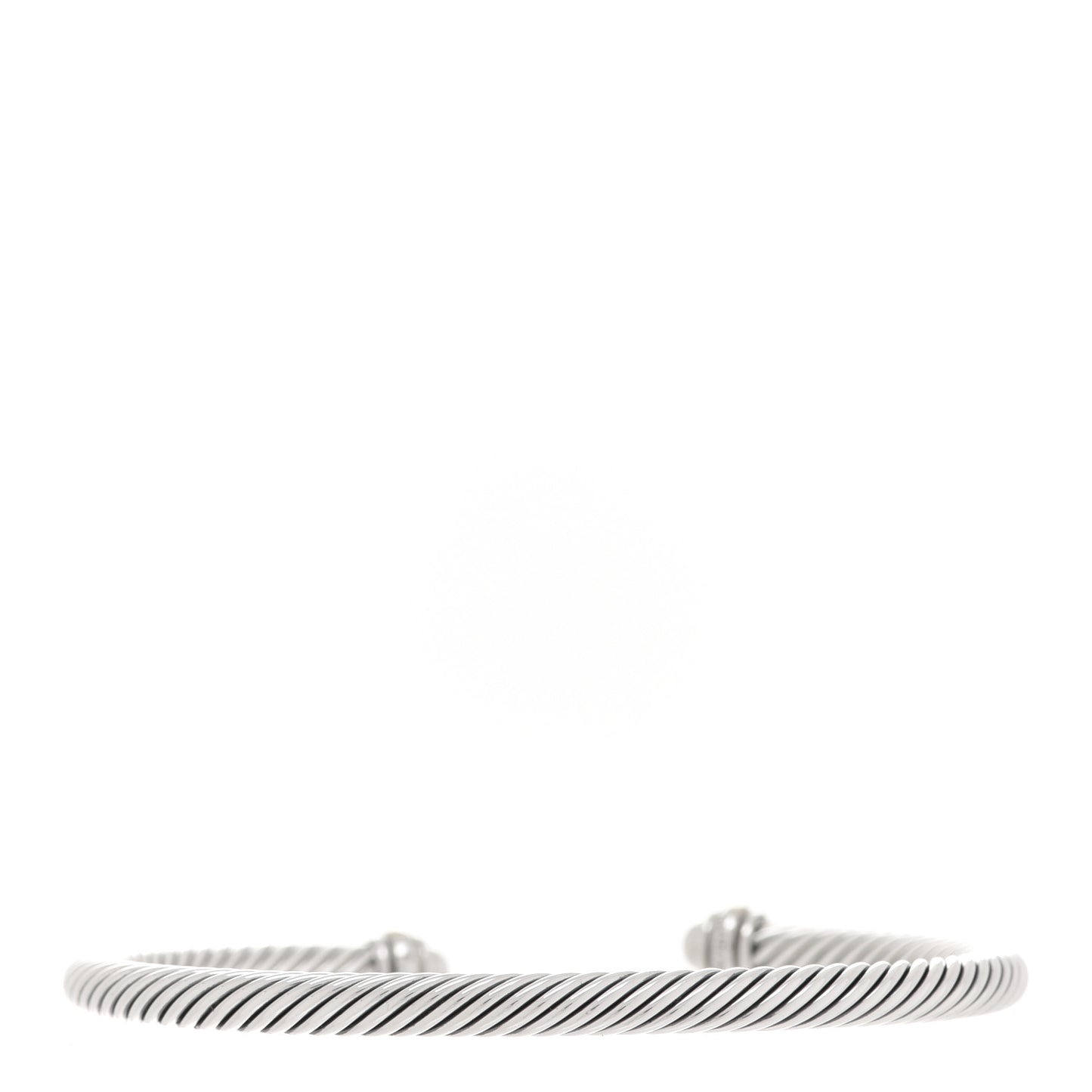 Sterling Silver 18K Yellow Gold 4mm Cable Classics Bracelet