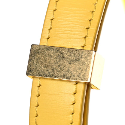 Celine Box Calfskin Teen Classic Box Flap Bag Yellow 11 of 12