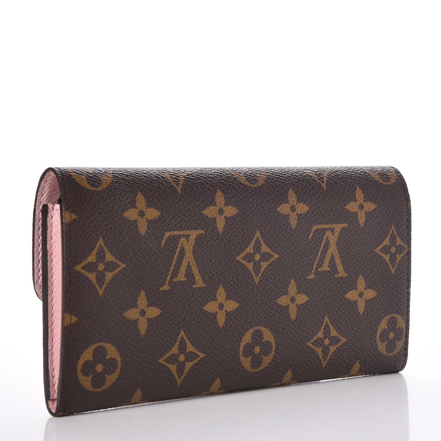 Louis Vuitton Monogram Emilie Wallet Rose Ballerine 3 of 8
