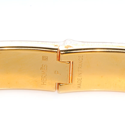 Hermes Enamel Narrow Clic Clac H Bracelet PM Black 3 of 5