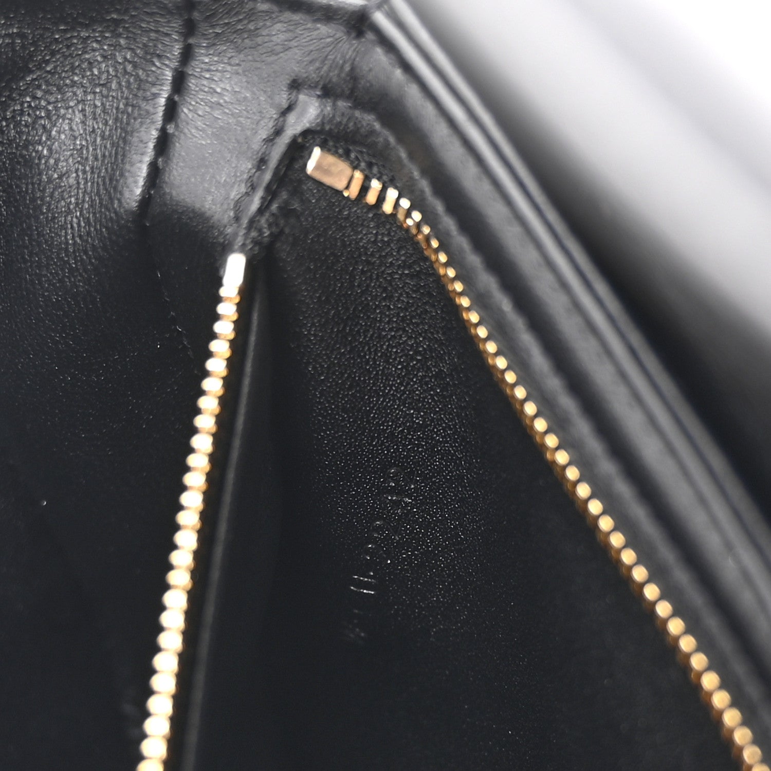 Celine Shiny Calfskin Besace Clea Triomphe Black 7 of 11