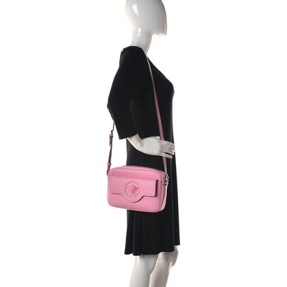 Versace Grained Calfskin Medusa Camera Bag Pink 2 of 9