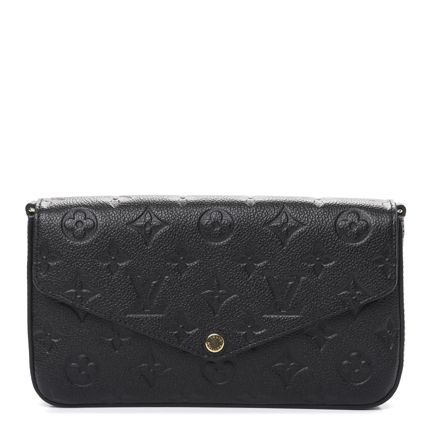 Empreinte Pochette Felicie Chain Wallet Black