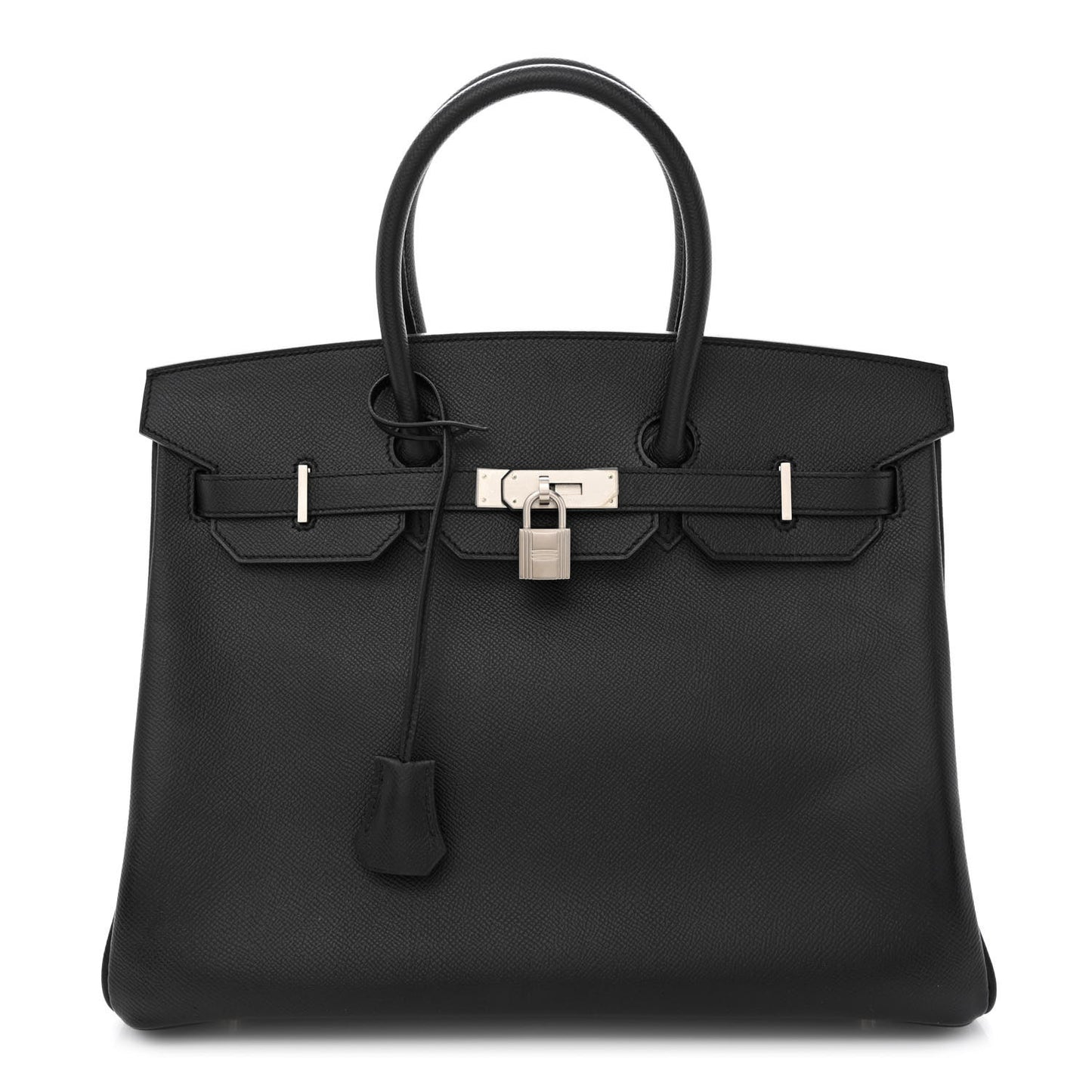 Epsom Birkin 35 Black