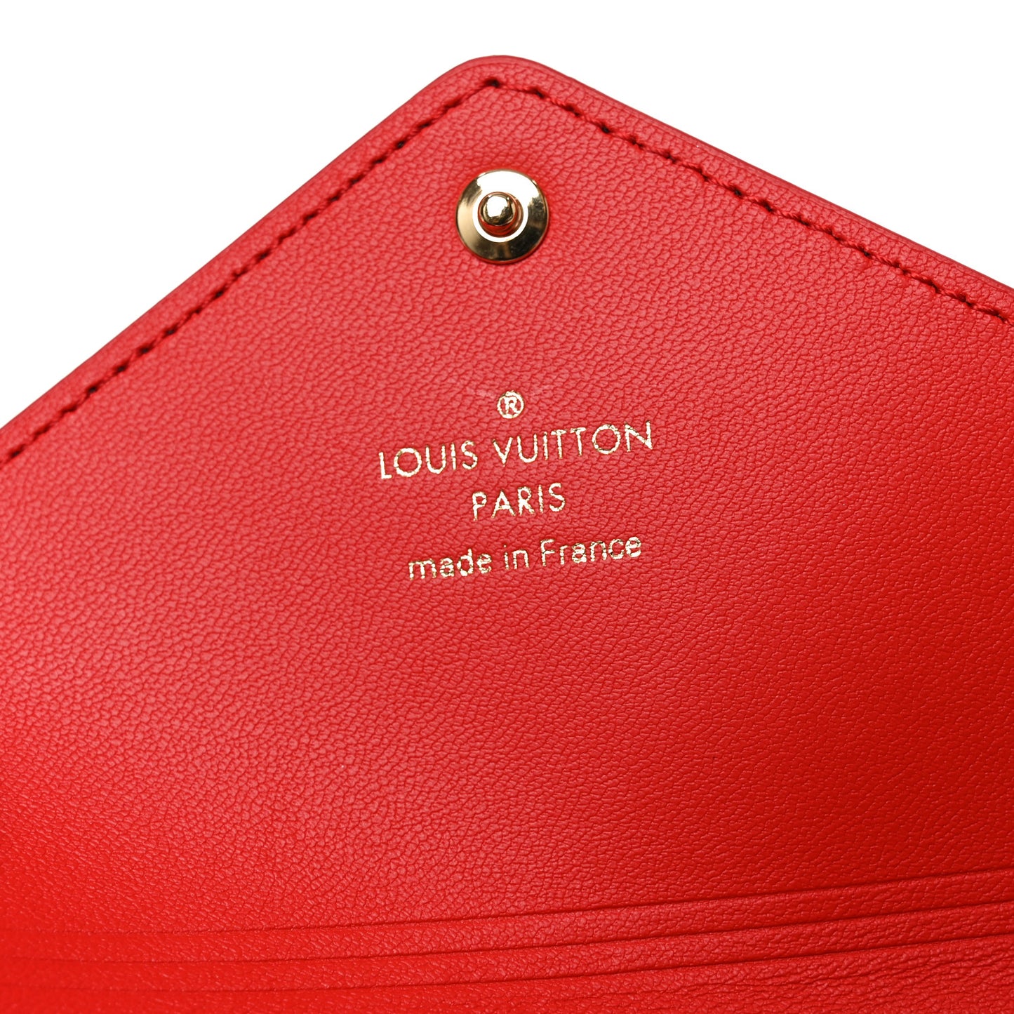 Monogram Medium Kirigami Pochette Insert Coquelicot