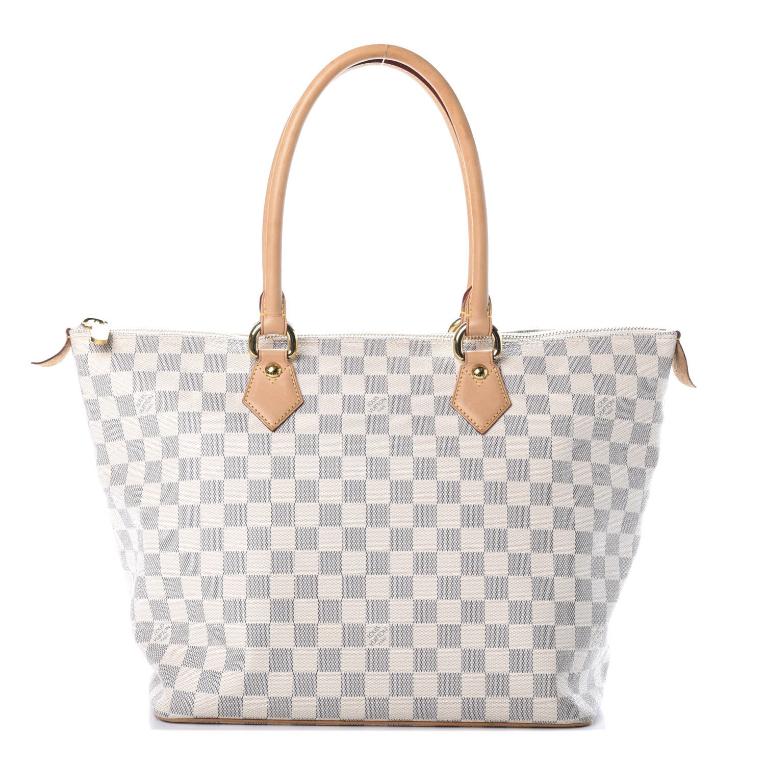 Louis Vuitton Damier Azur Saleya MM 1 of 8