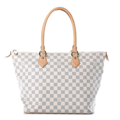 Louis Vuitton Damier Azur Saleya MM 1 of 8