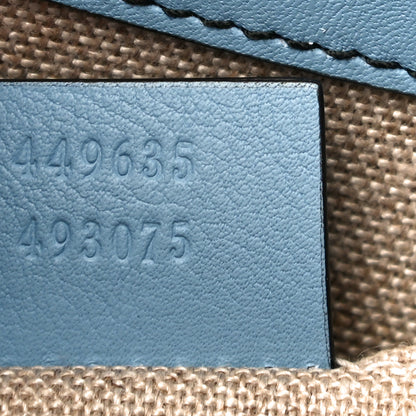 Gucci Microguccissima Medium Emily Chain Shoulder Bag Mineral Blue 7 of 11
