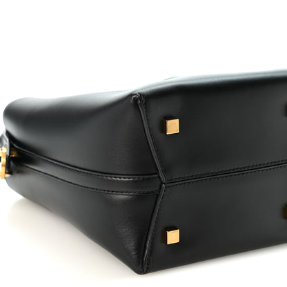 Saint Laurent Smooth Shiny Calfskin Monogram Le 37 Small Bucket Bag Black 8 of 9