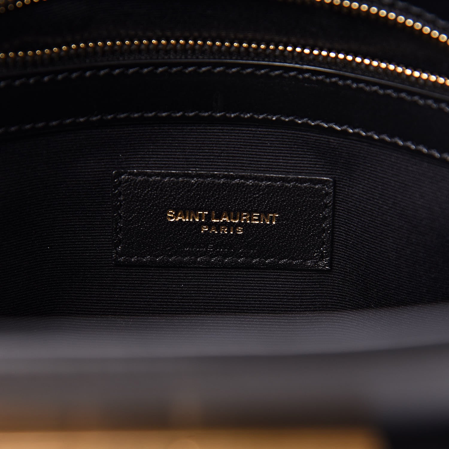 Saint Laurent Calfskin Small Manhattan Shopper Tote Black 6 of 10
