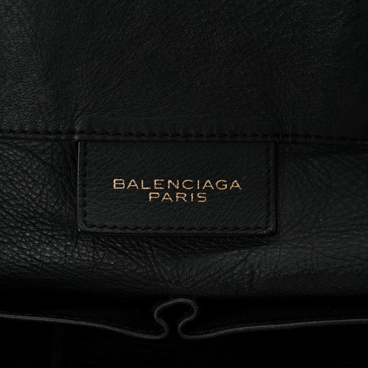 Balenciaga Veau Papier Basket Tote Black 6 of 12