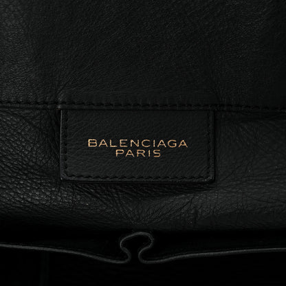 Balenciaga Veau Papier Basket Tote Black 6 of 12