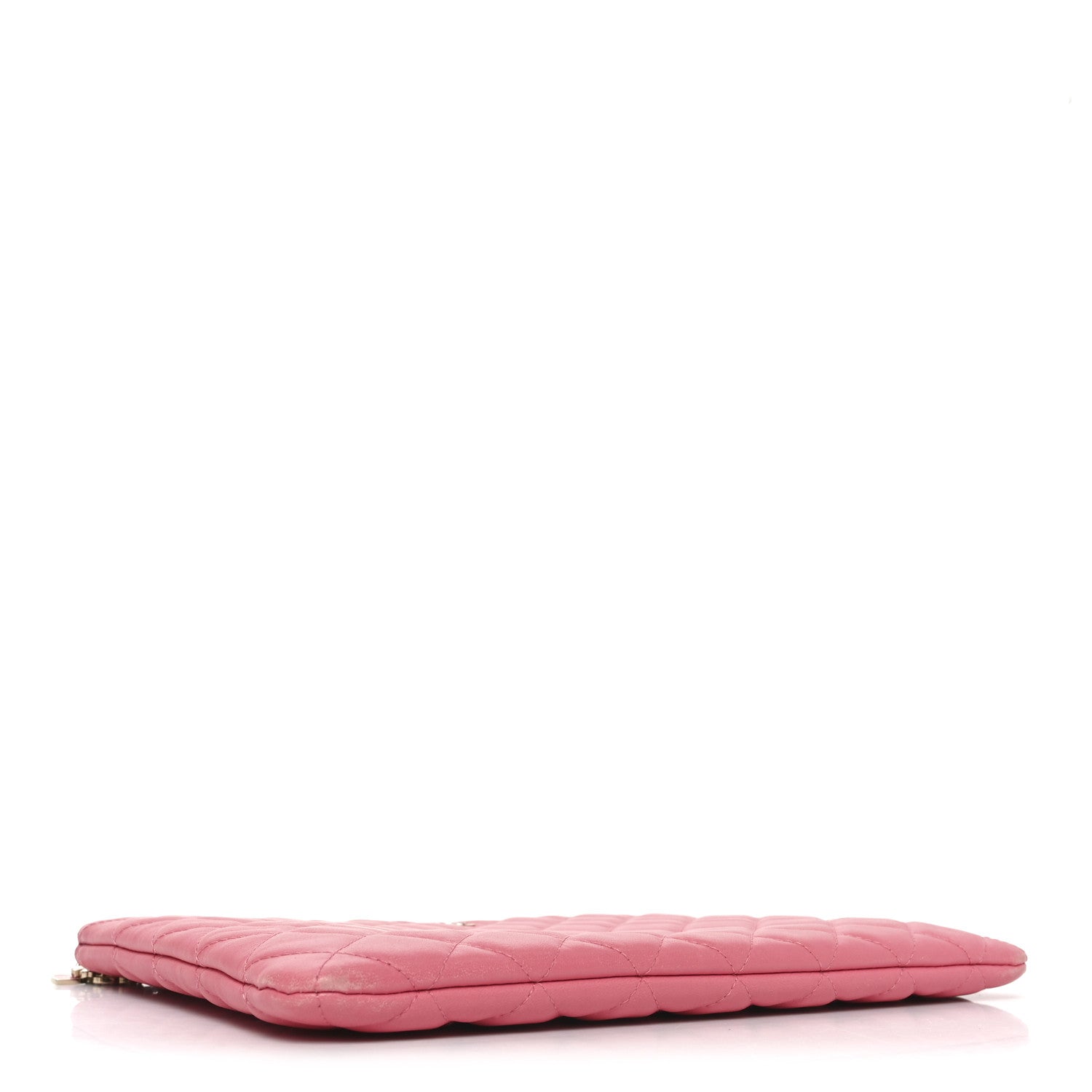 Chanel Lambskin Quilted Medium Casino Beauty CC Cosmetic Case Fuchsia 8 of 18