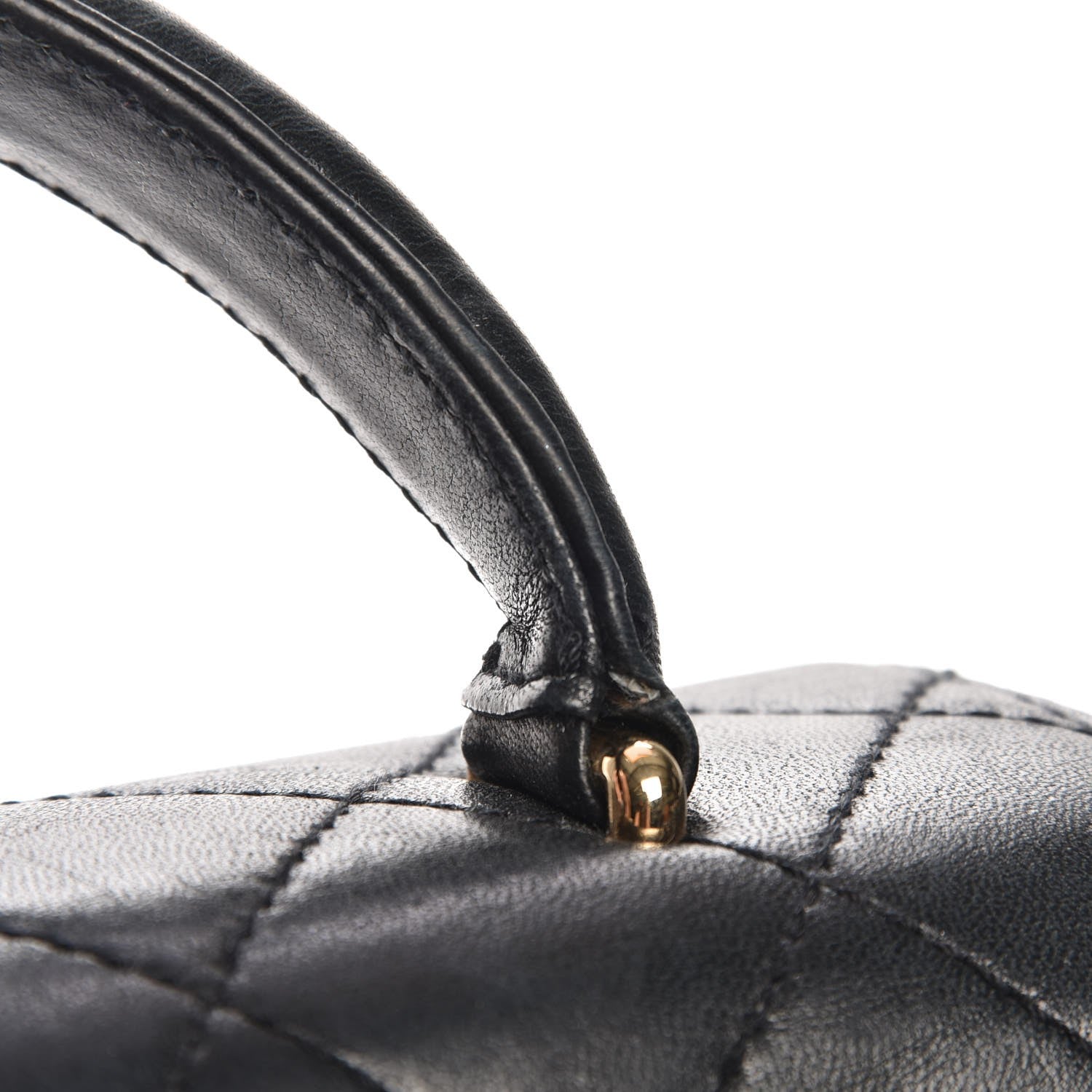 Chanel Lambskin Quilted Medium Kelly Flap Bag Black 11 of 13