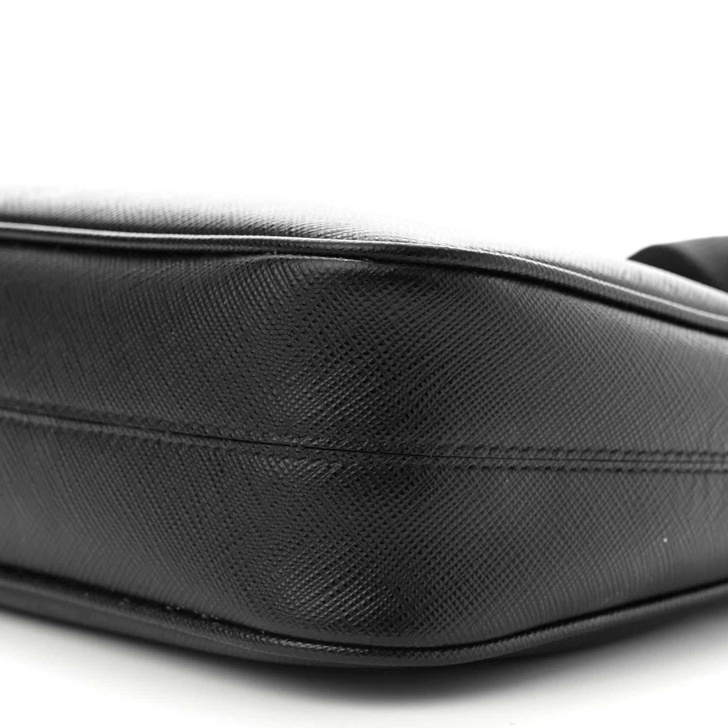 Prada Saffiano Lux Re-Edition 2005 Shoulder Bag Black 12 of 13