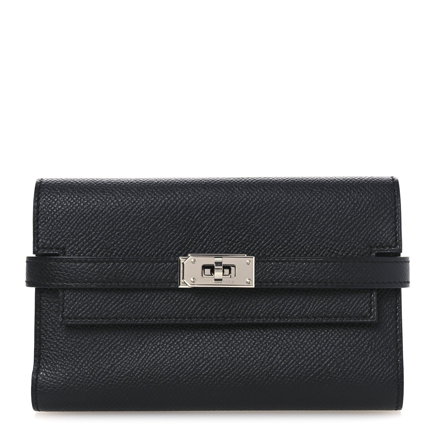 Epsom Medium Kelly Wallet Black