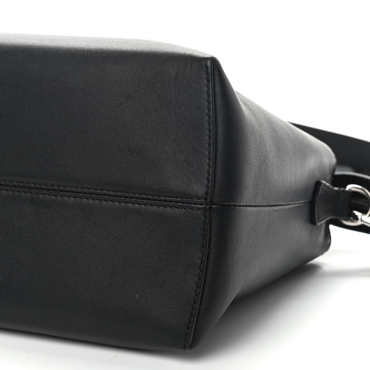Vitello Dolce Large By The Way Boston Bag Black
