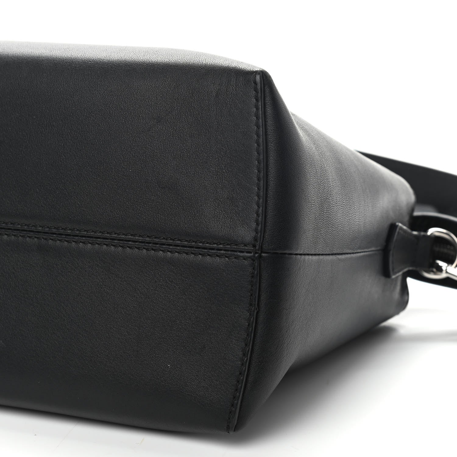 Fendi Vitello Dolce Large By The Way Boston Bag Black 13 of 13