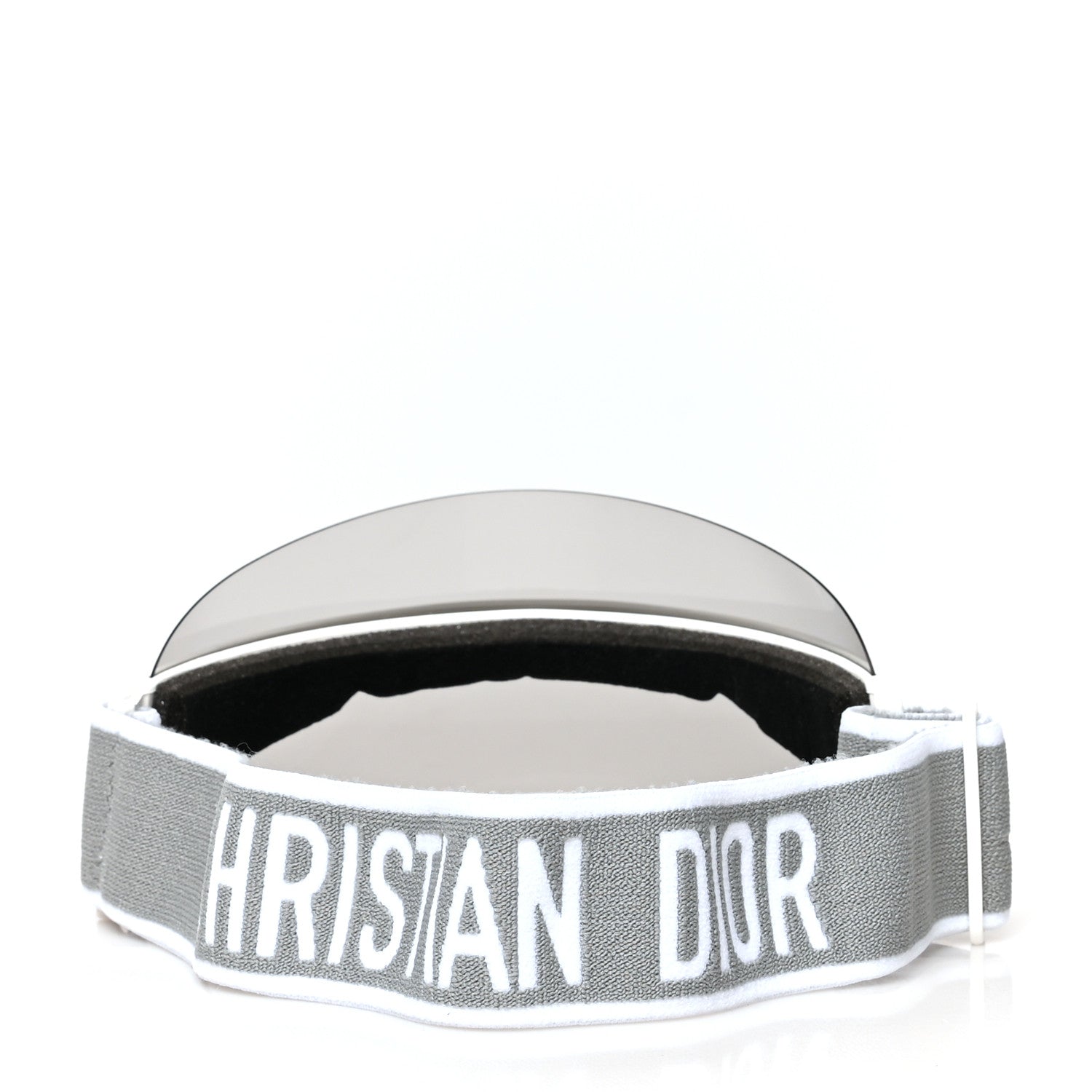 Christian Dior Mirrored DiorClub1 Sun Visor Grey 6 of 8