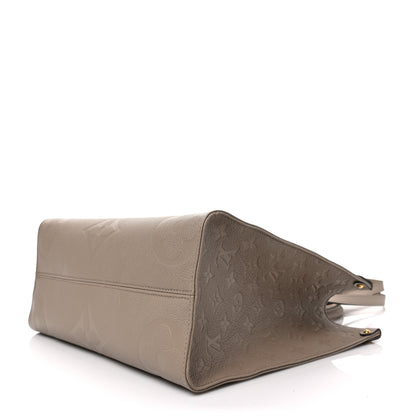 Louis Vuitton Empreinte Monogram Giant Onthego MM Tourterelle 7 of 7