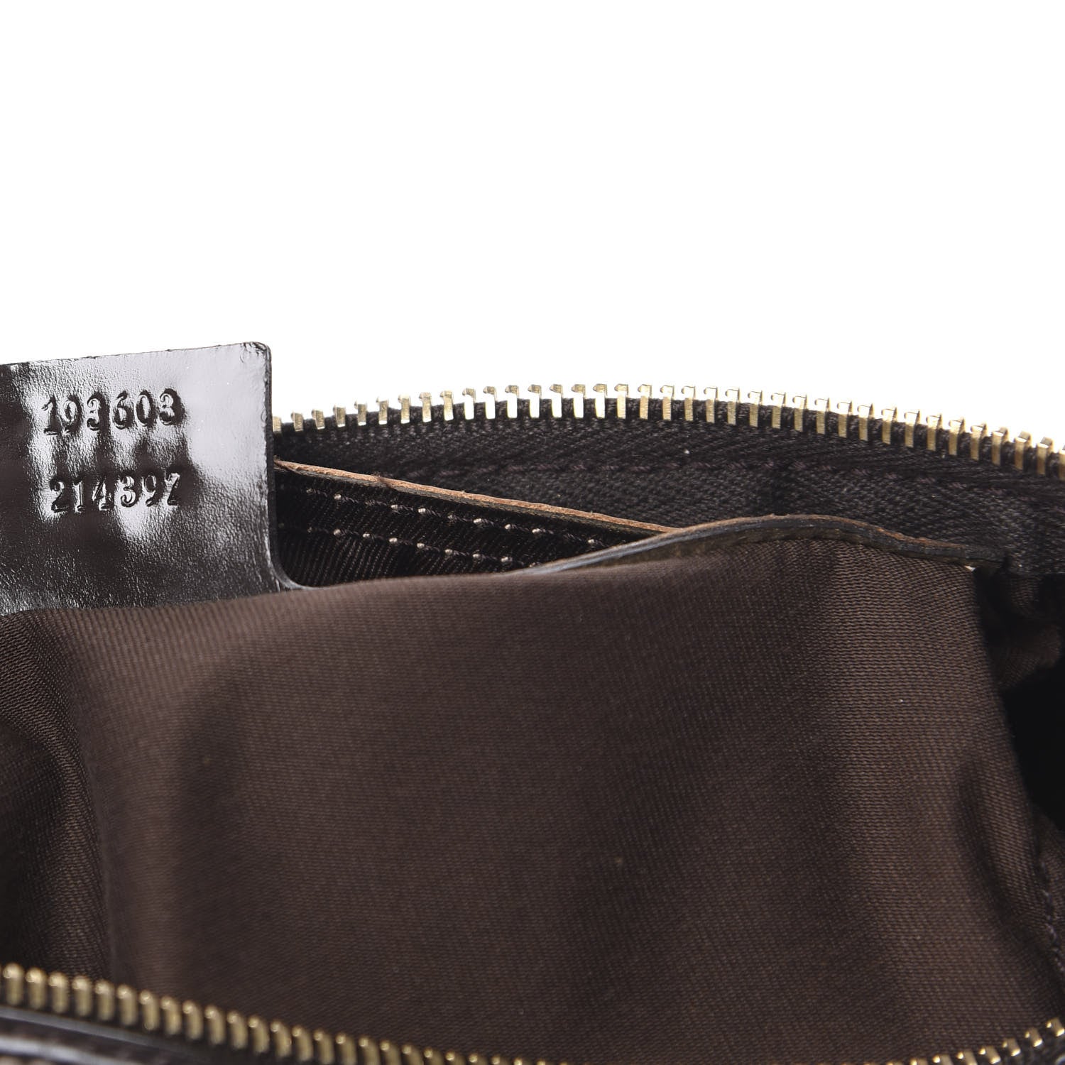 Gucci GG Supreme Monogram Medium Boston Dark Brown 9 of 11