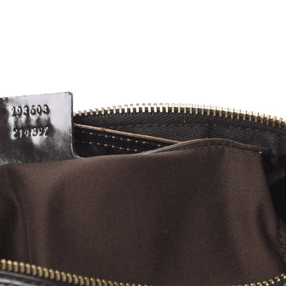 Gucci GG Supreme Monogram Medium Boston Dark Brown 9 of 11