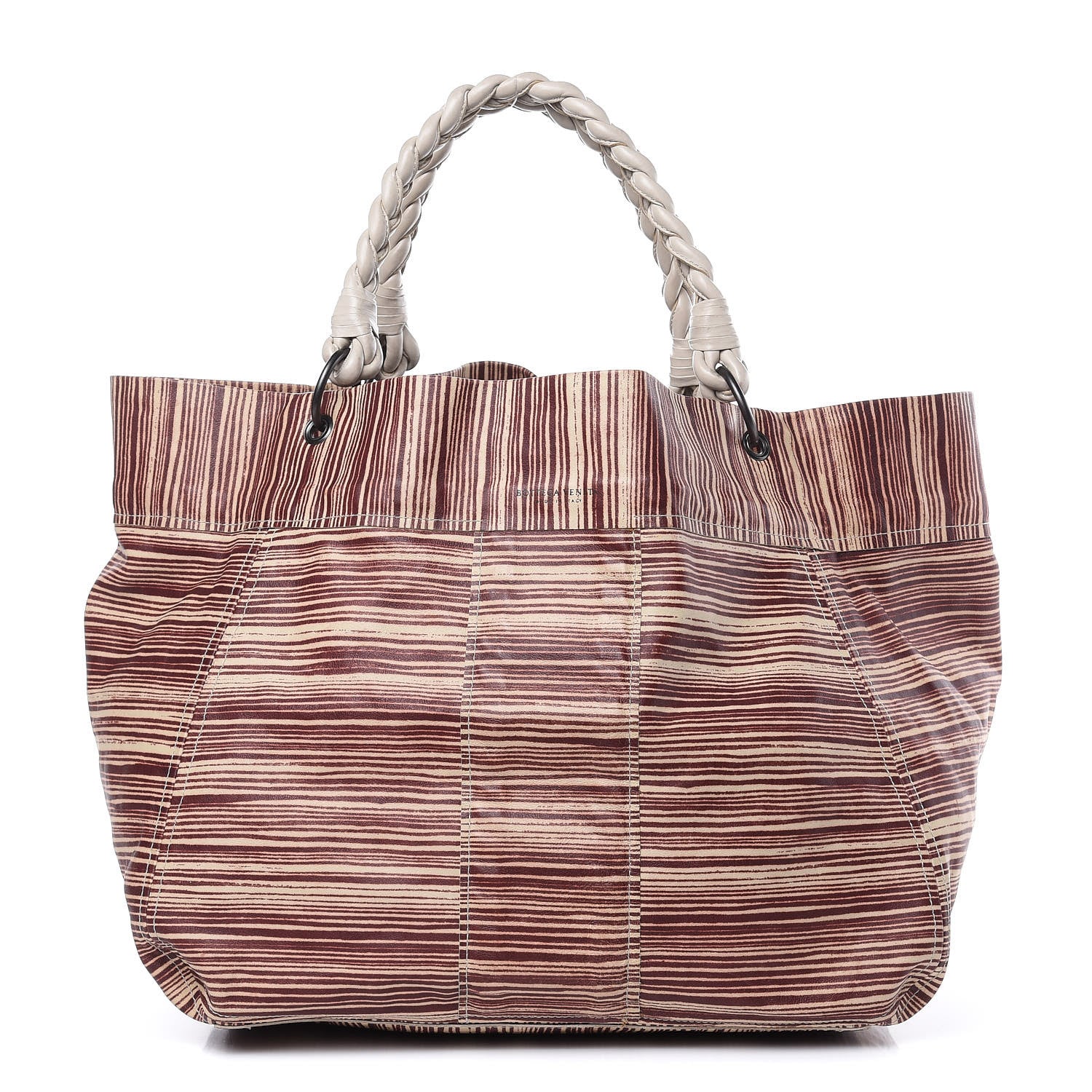 Bottega Veneta Printed Calfskin Nappa Intrecciato Reversible Tote Multicolor 1 of 12
