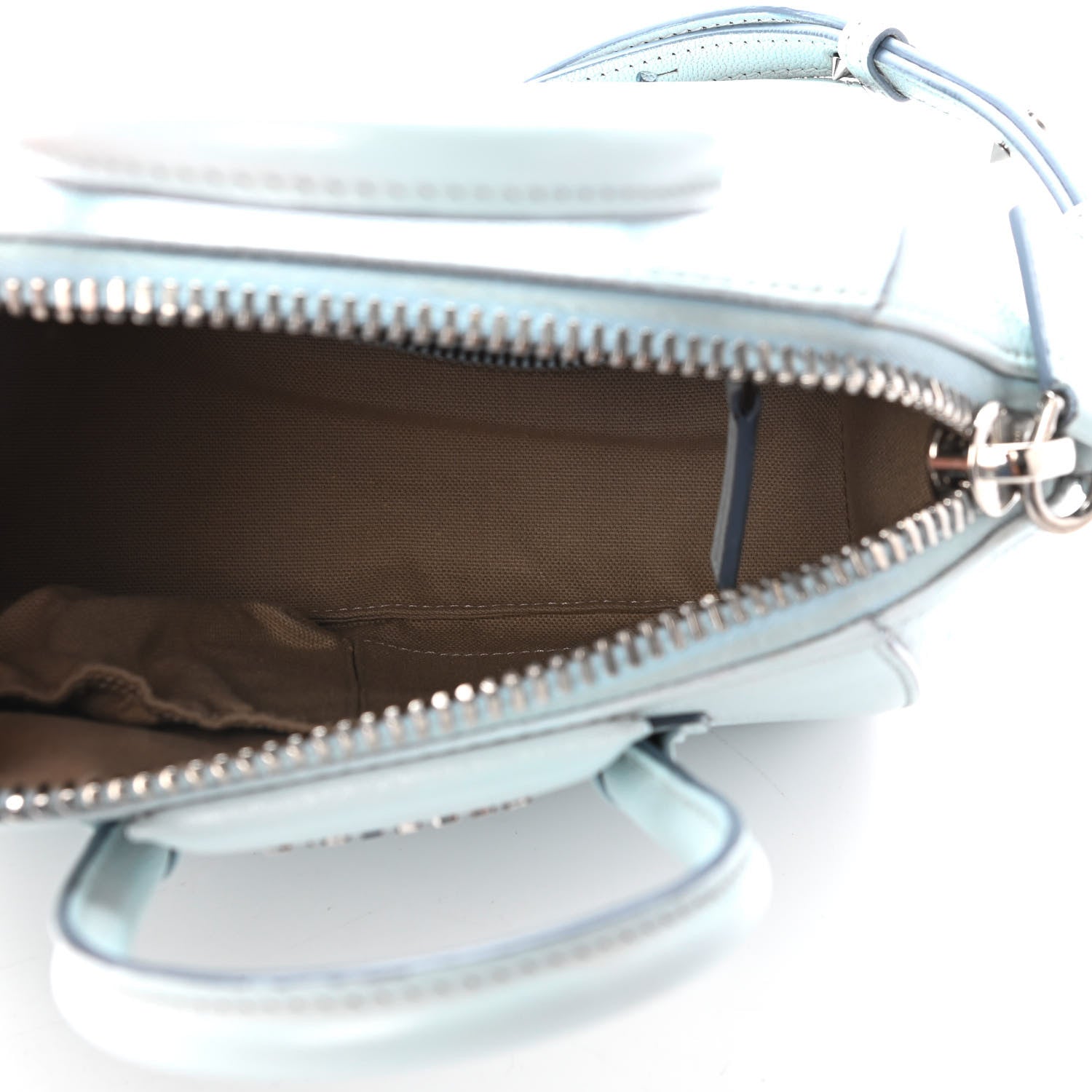 Givenchy Sugar Goatskin Mini Antigona Ice Blue 5 of 9