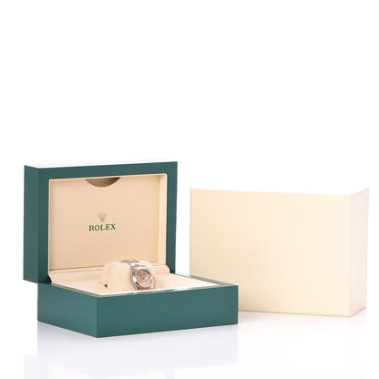 Rolex Stainless Steel 18K Everose Gold 26mm Oyster Perpetual Datejust Watch Pink Roman 179161 6 of 6