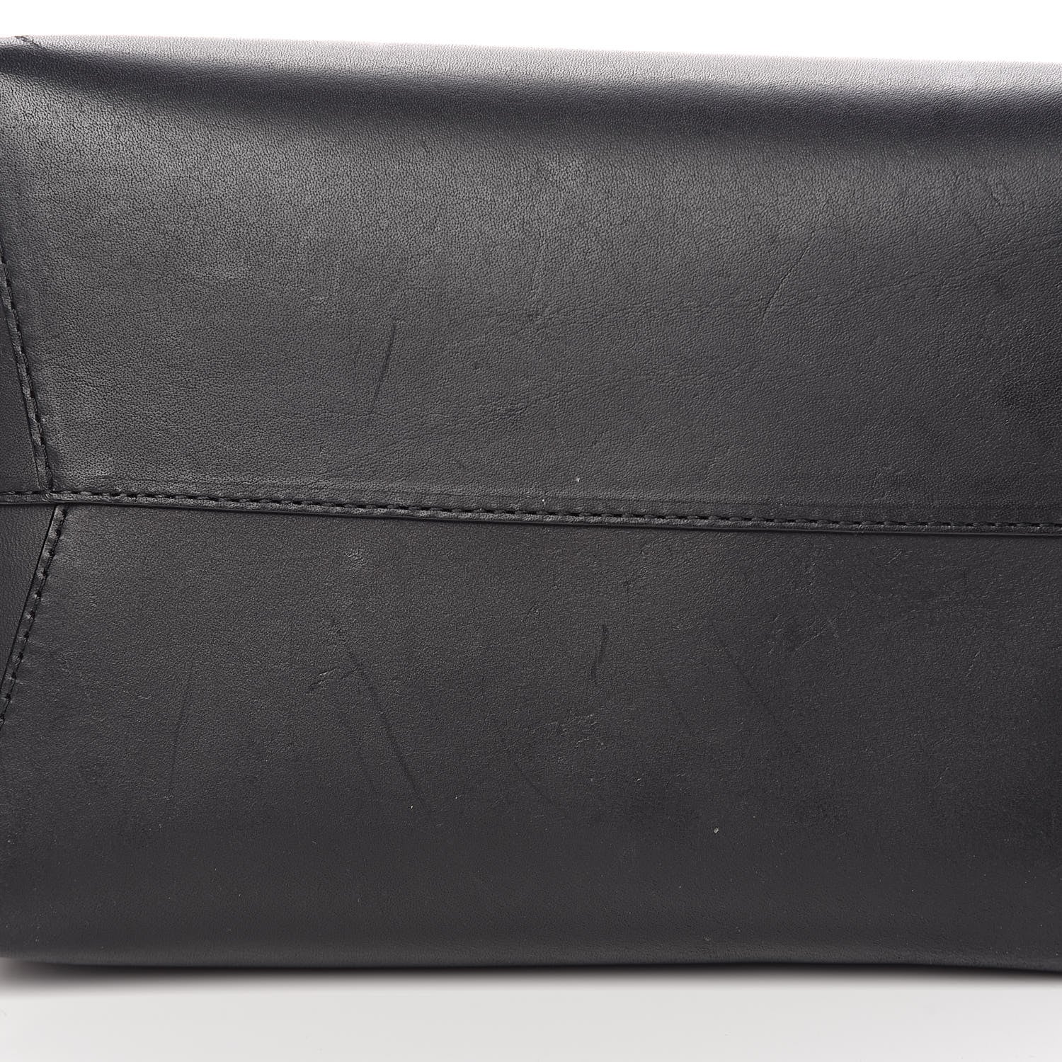 Mansur Gavriel Vegetable Tanned Calfskin Bucket Bag Black Ballerina 11 of 15