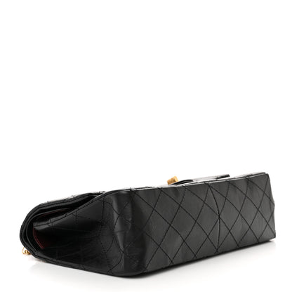 Chanel Aged Calfskin Quilted 2.55 Reissue 226 Flap Black 4 of 10