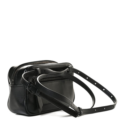 Saint Laurent Calfskin Matelasse Monogram Lou Belt Bag Black 3 of 15