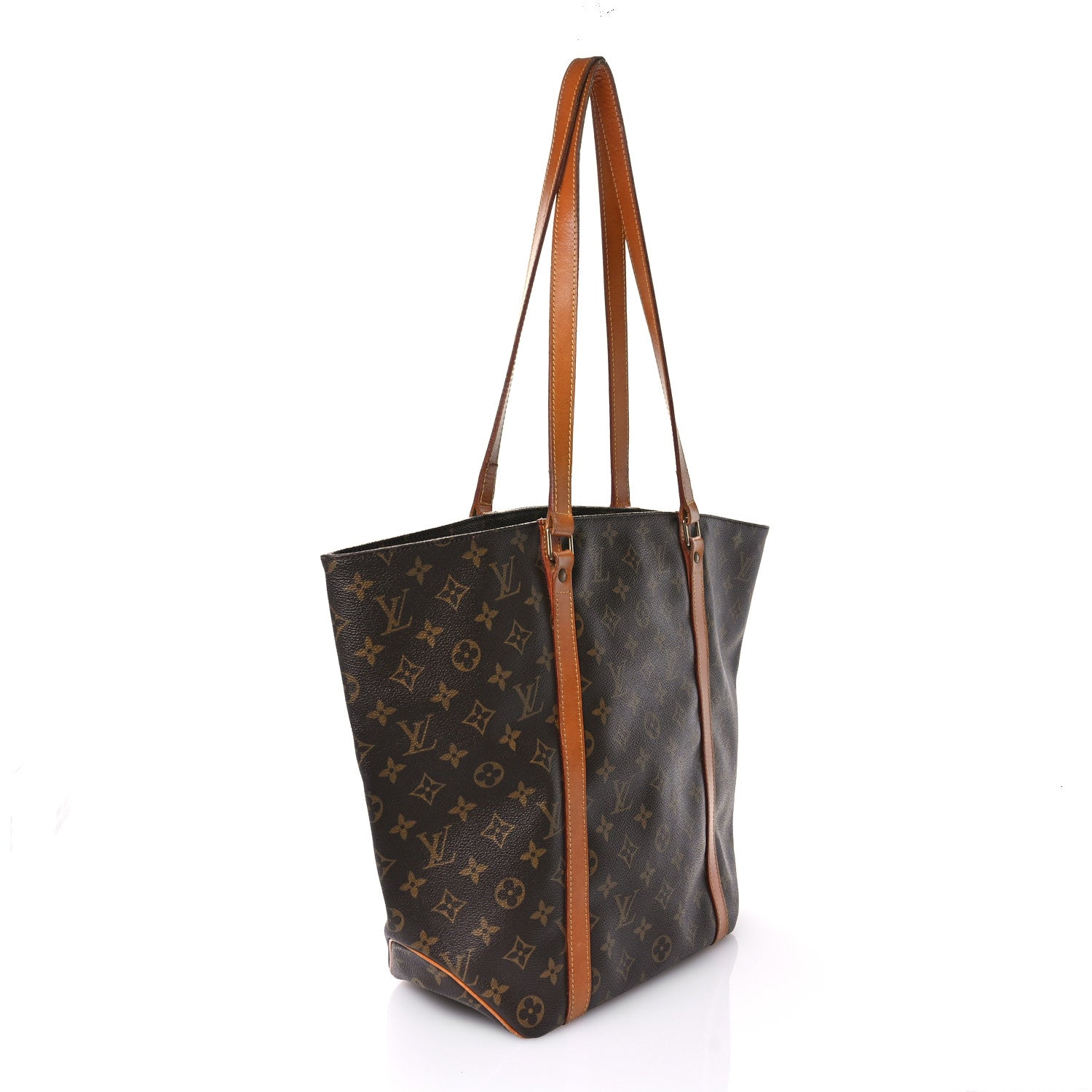 Louis Vuitton Monogram Sac Shopping Tote 3 of 10